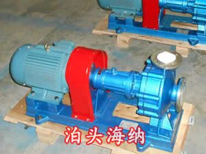 Air cooled hot oil pump